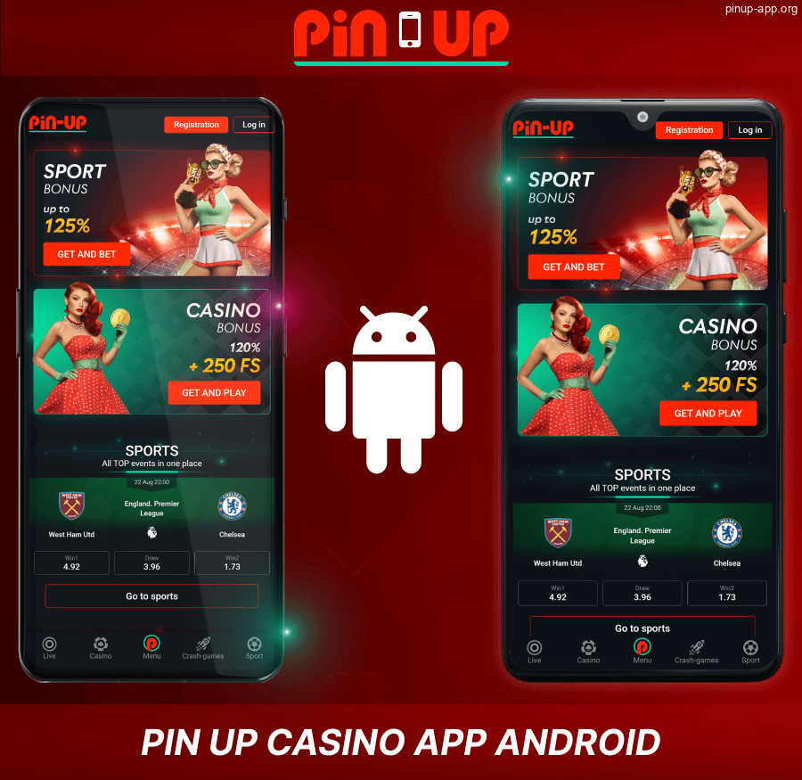 Review of the online Android casino Pin Up App