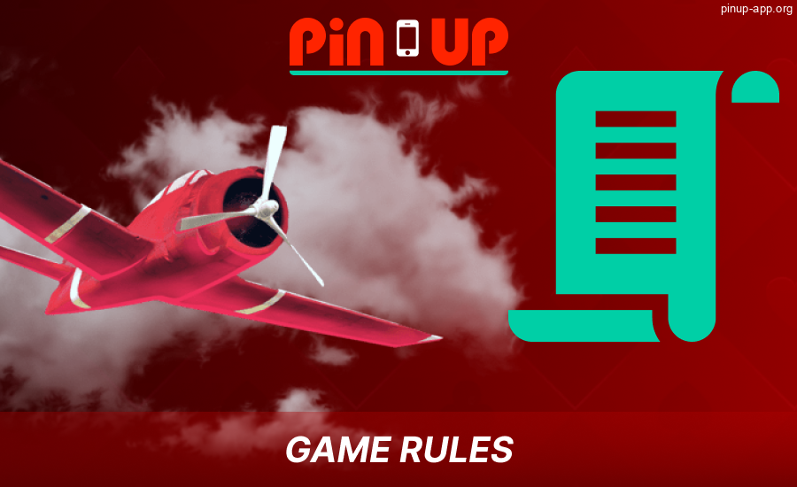 Instructions for the game Aviator Pin Up App