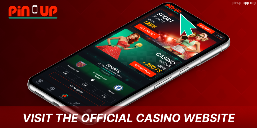Visit the Pin Up App casino