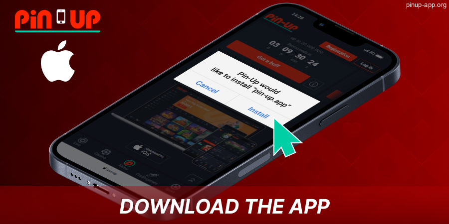 Start downloading Pin Up App