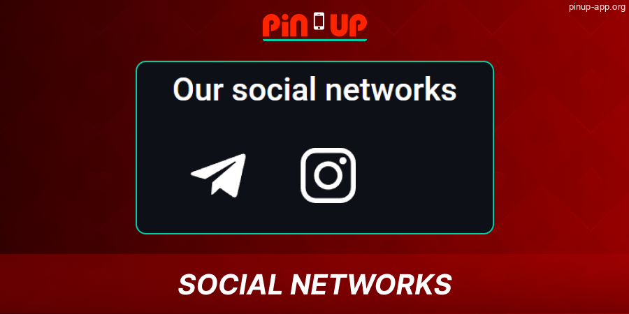 Social Networks for Pin Up App Users